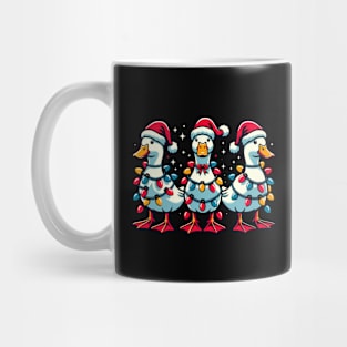 Christmas Ducks Christmas Lights Mug